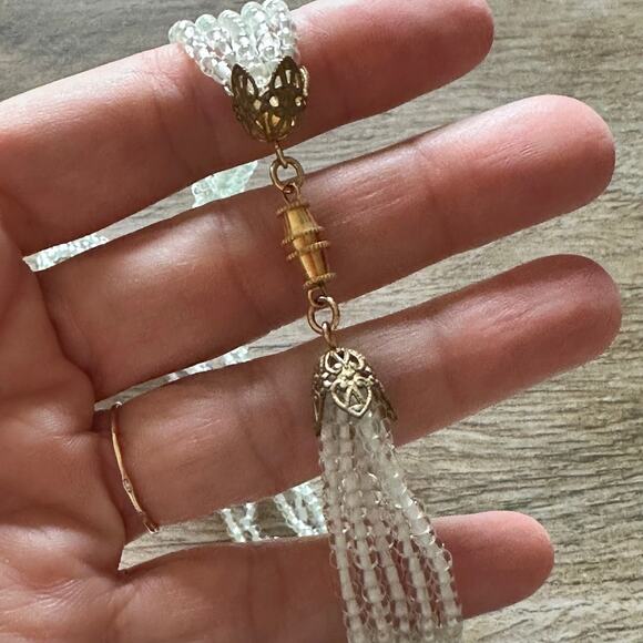 BOGO FREE VTG BEADED MYLTI 80’s necklace - Picture 4 of 5